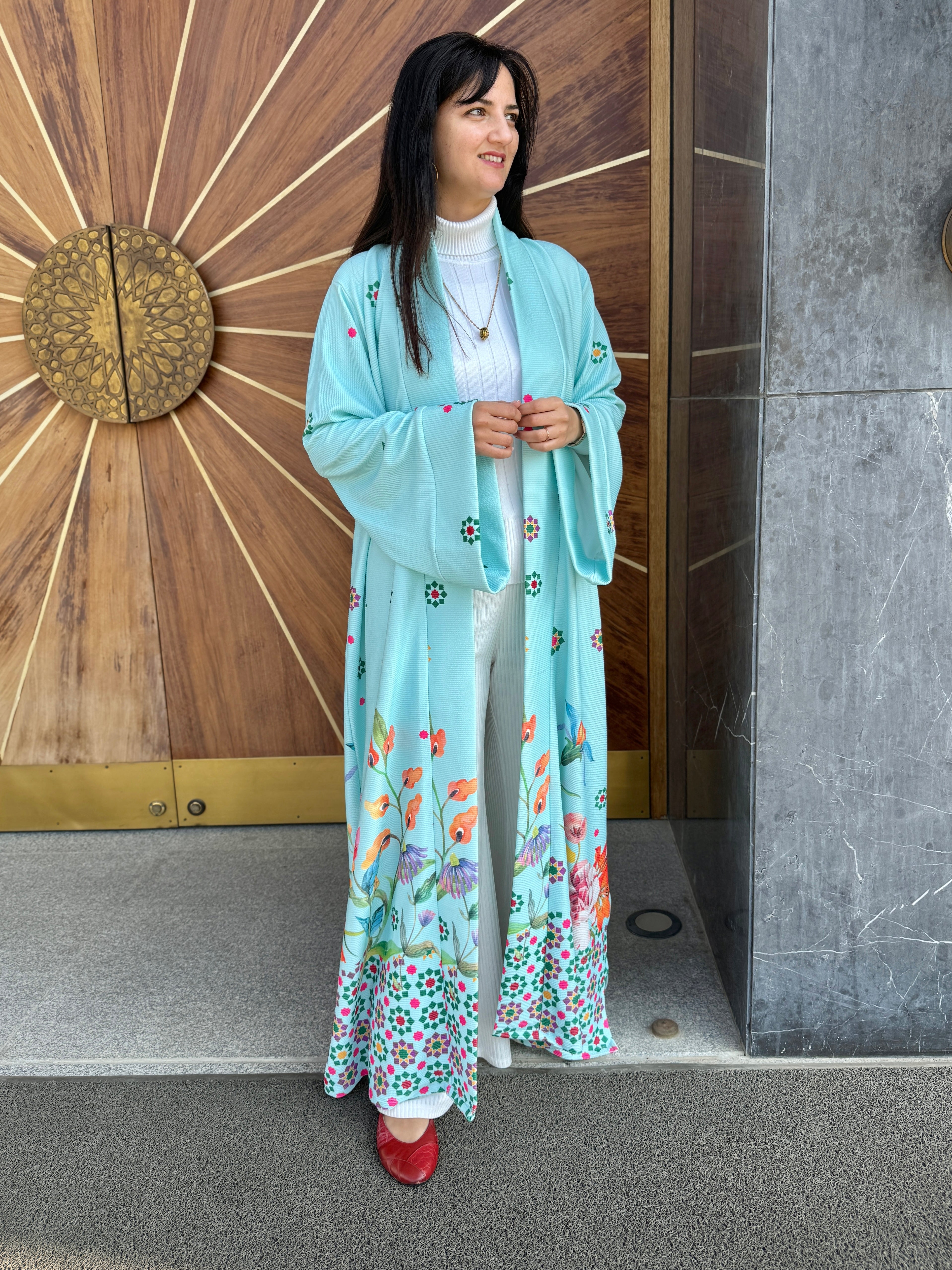 Blossom Mosaic Kimono- SW