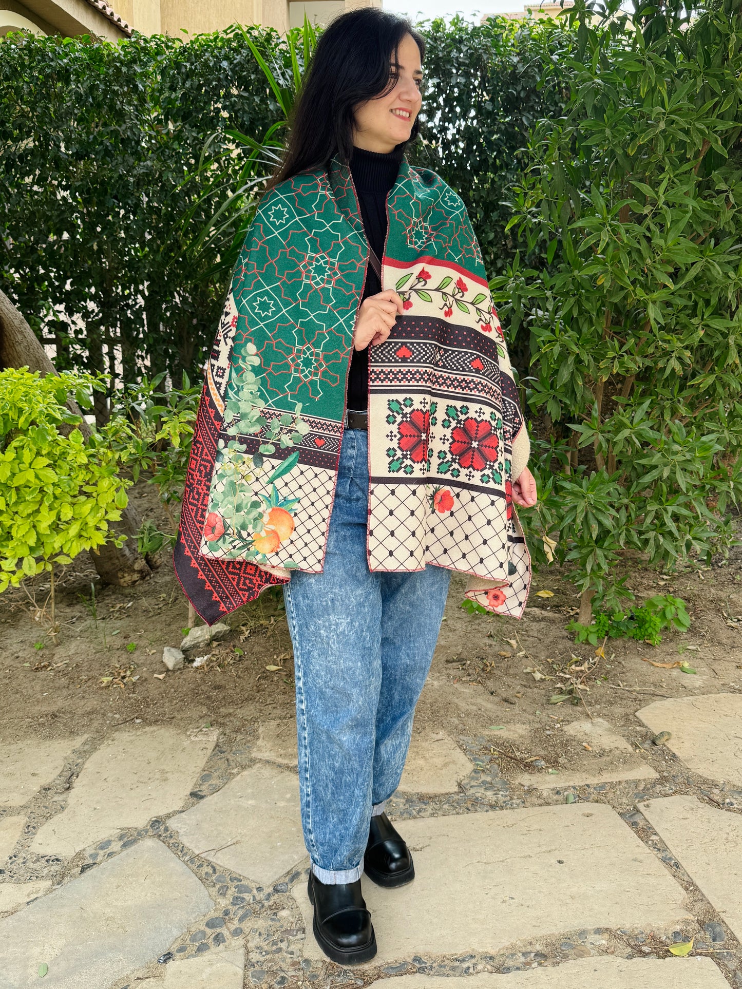 Arabian Pattern Shawl - SW