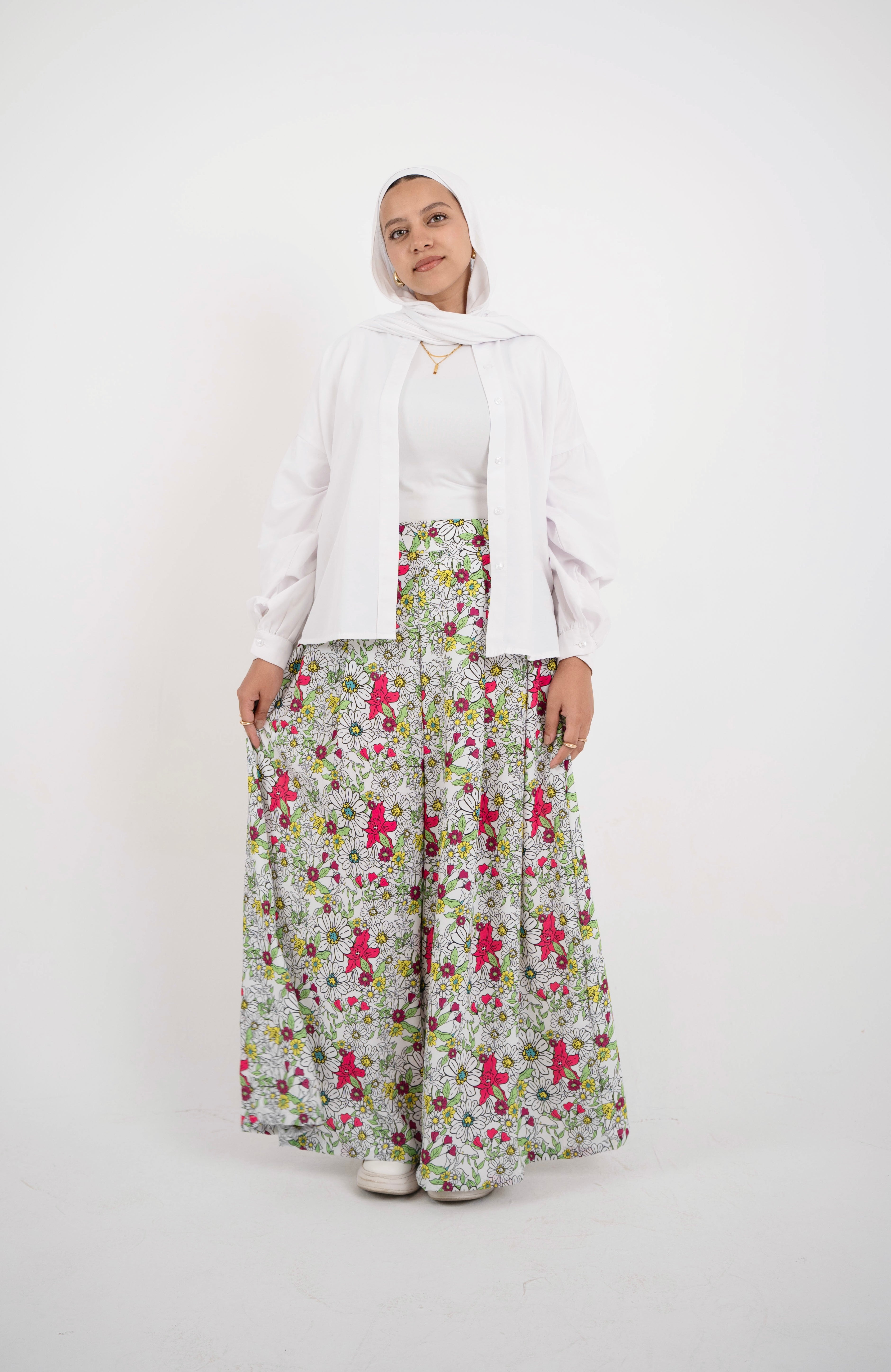 Daisy Pop Skirt Pants - SW