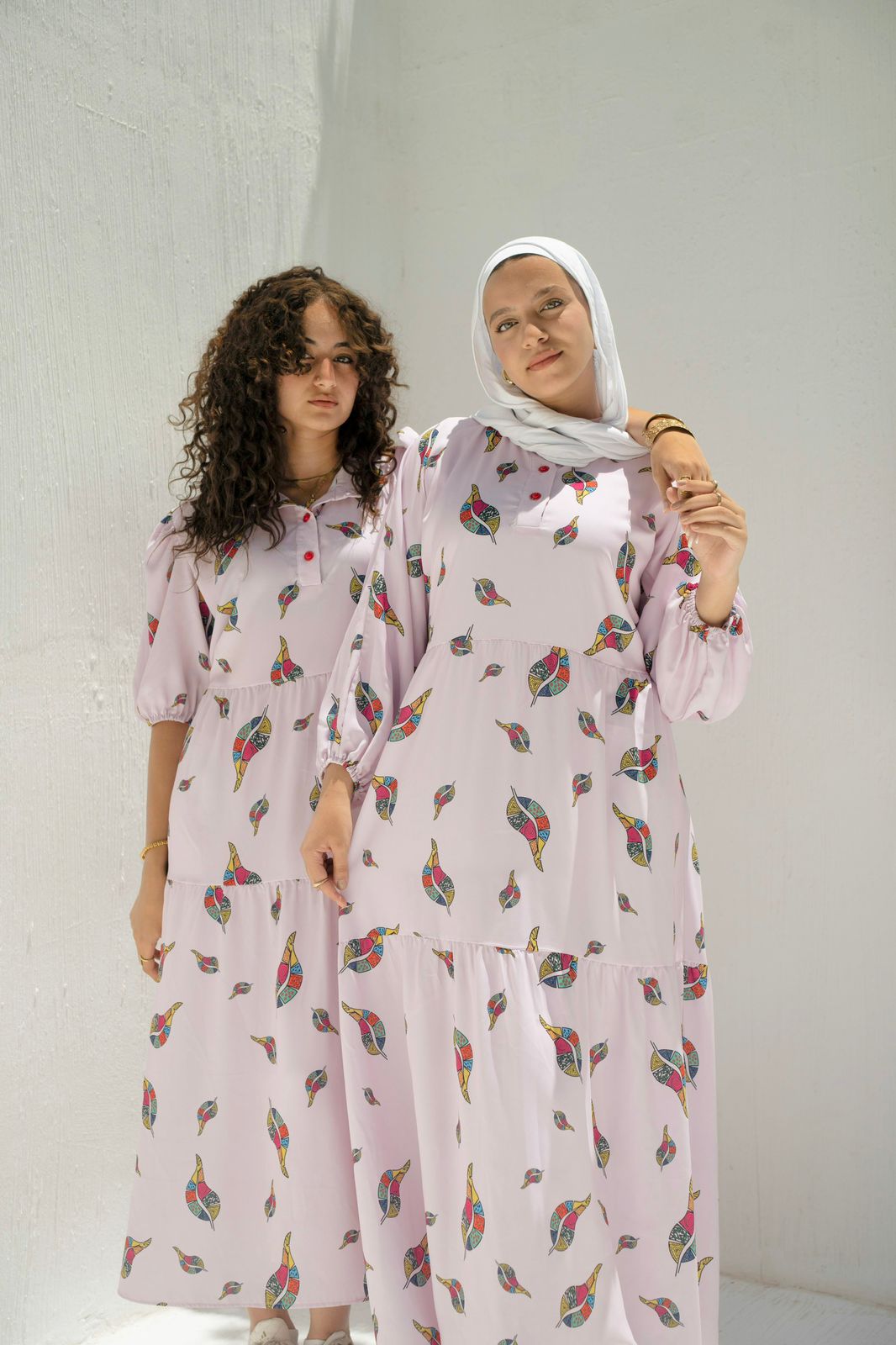 Artful Leaf Dress - SW