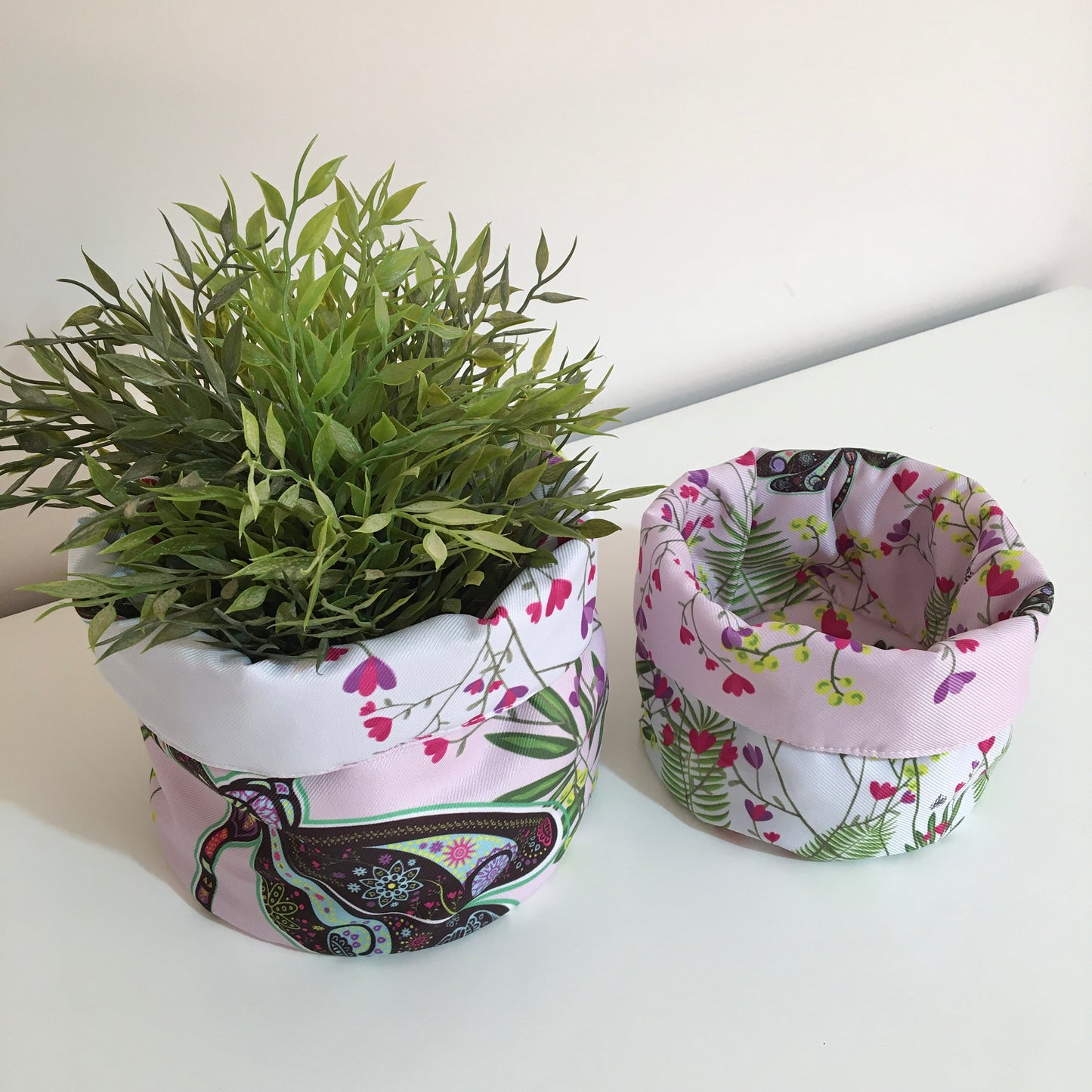 Set of 2 Fabric-Boxes 15267
