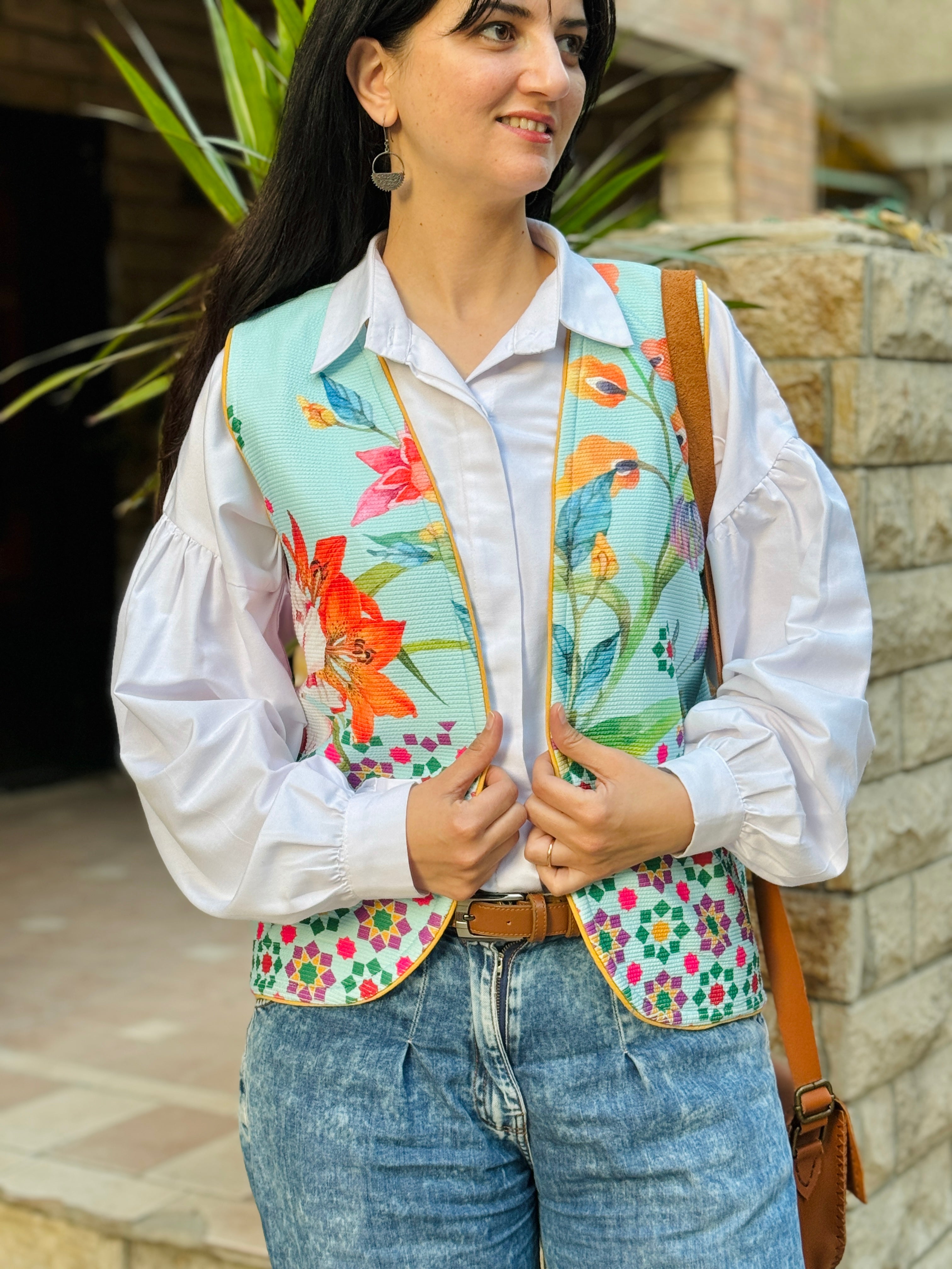 Blossom Mosaic Vest - SW