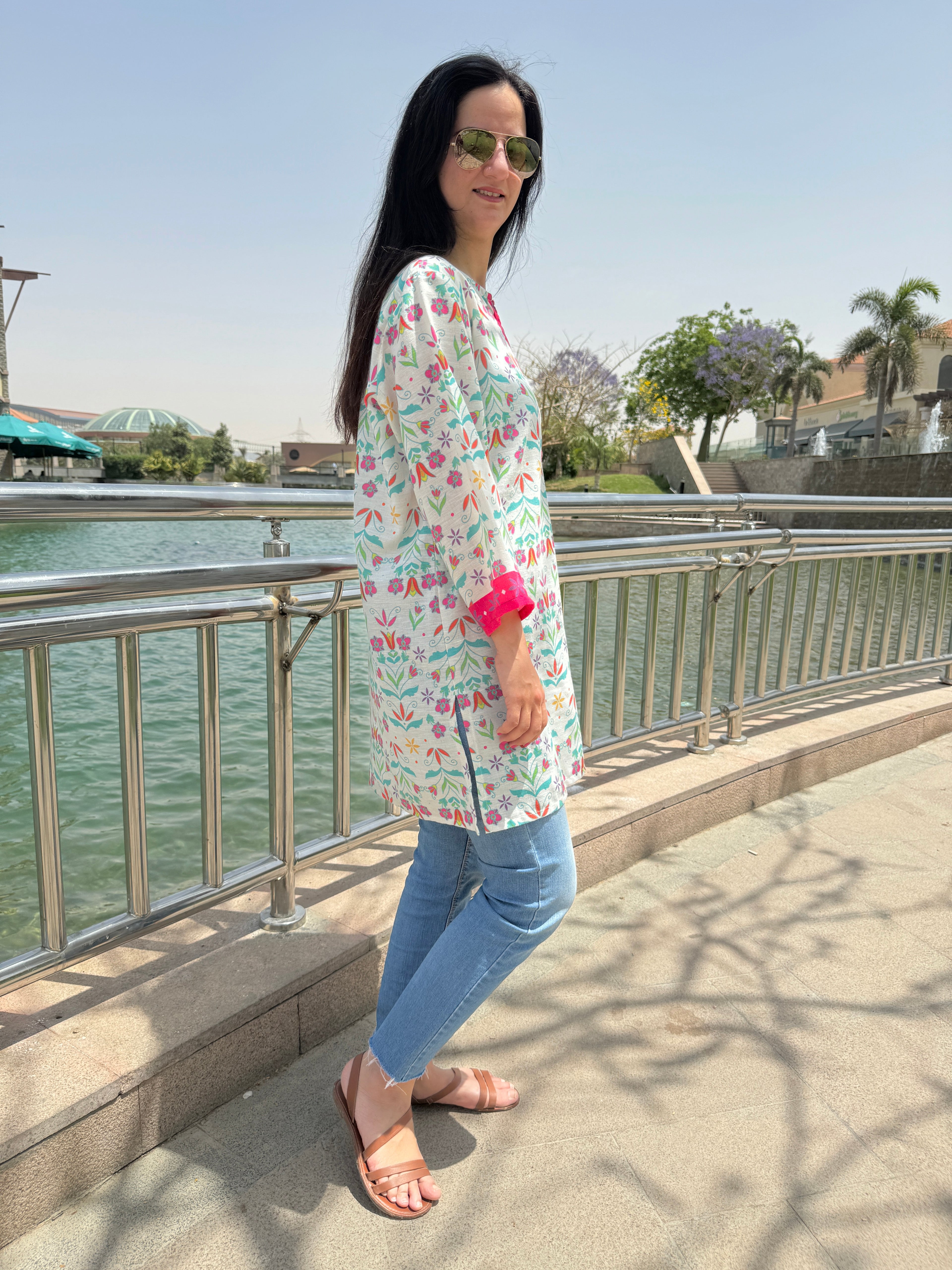 Nubian-Flora Shirt - SW