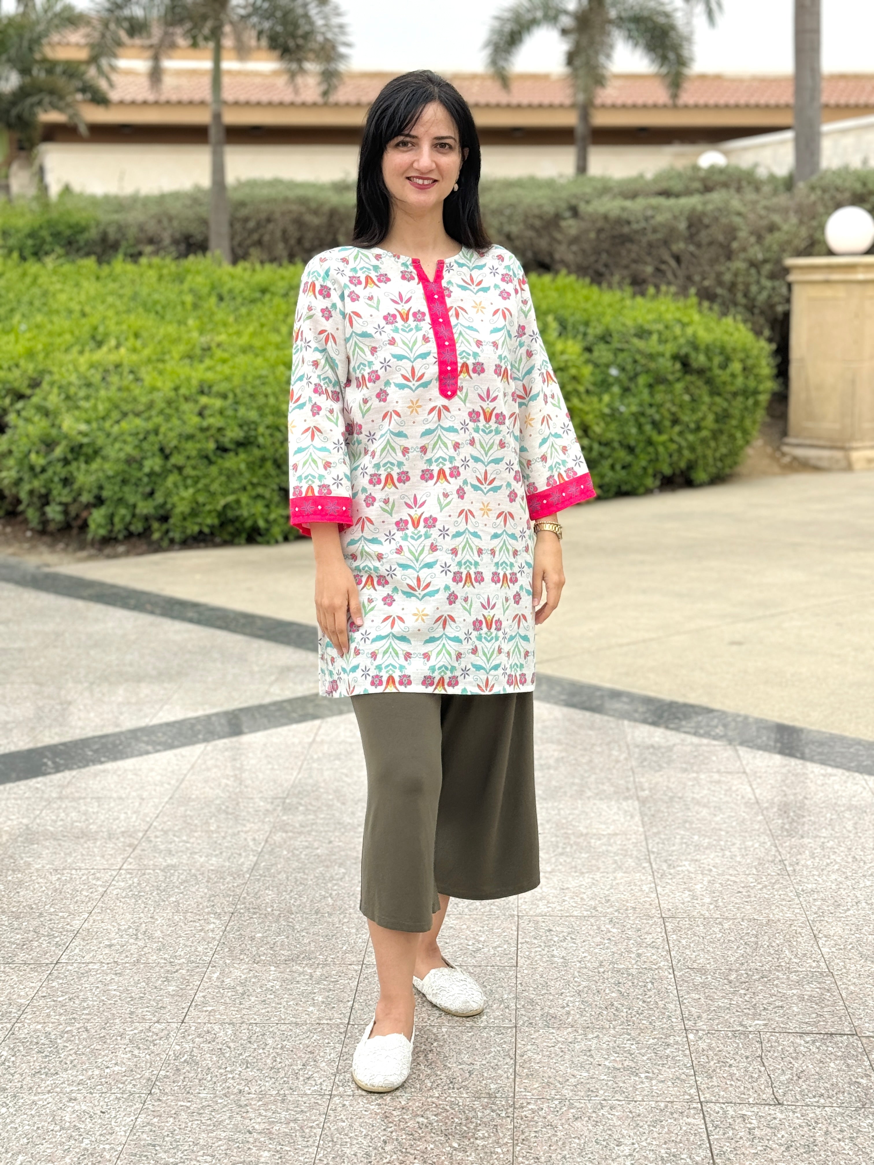 Nubian-Flora Shirt - SW