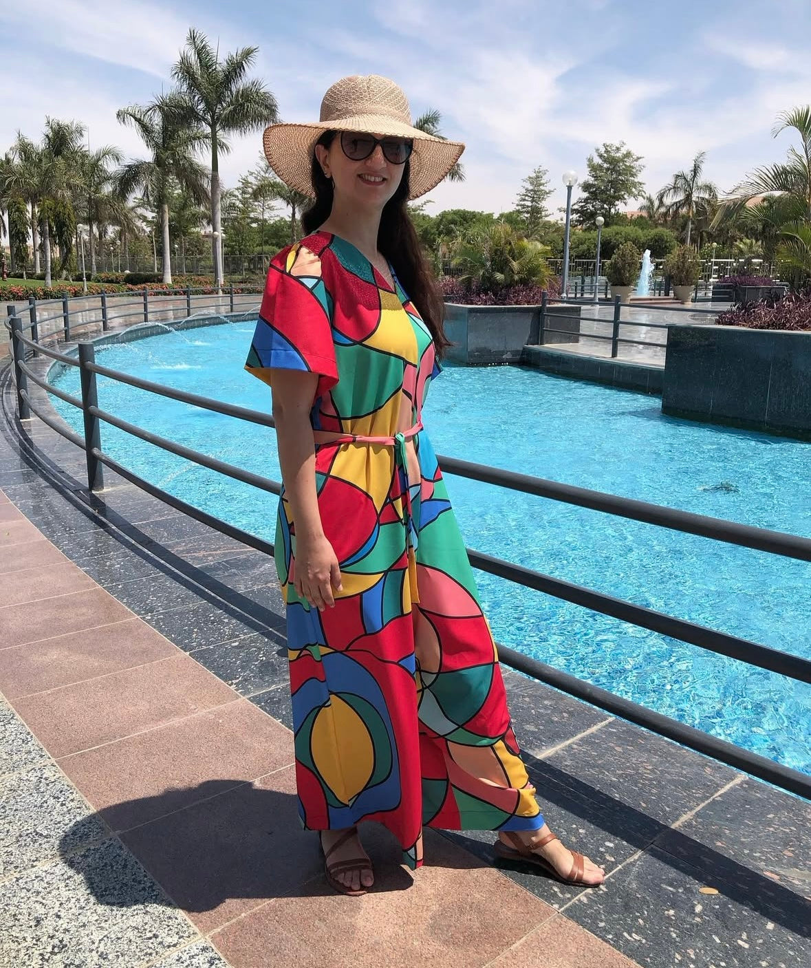 Colorful Jumpsuit-Dress - SW