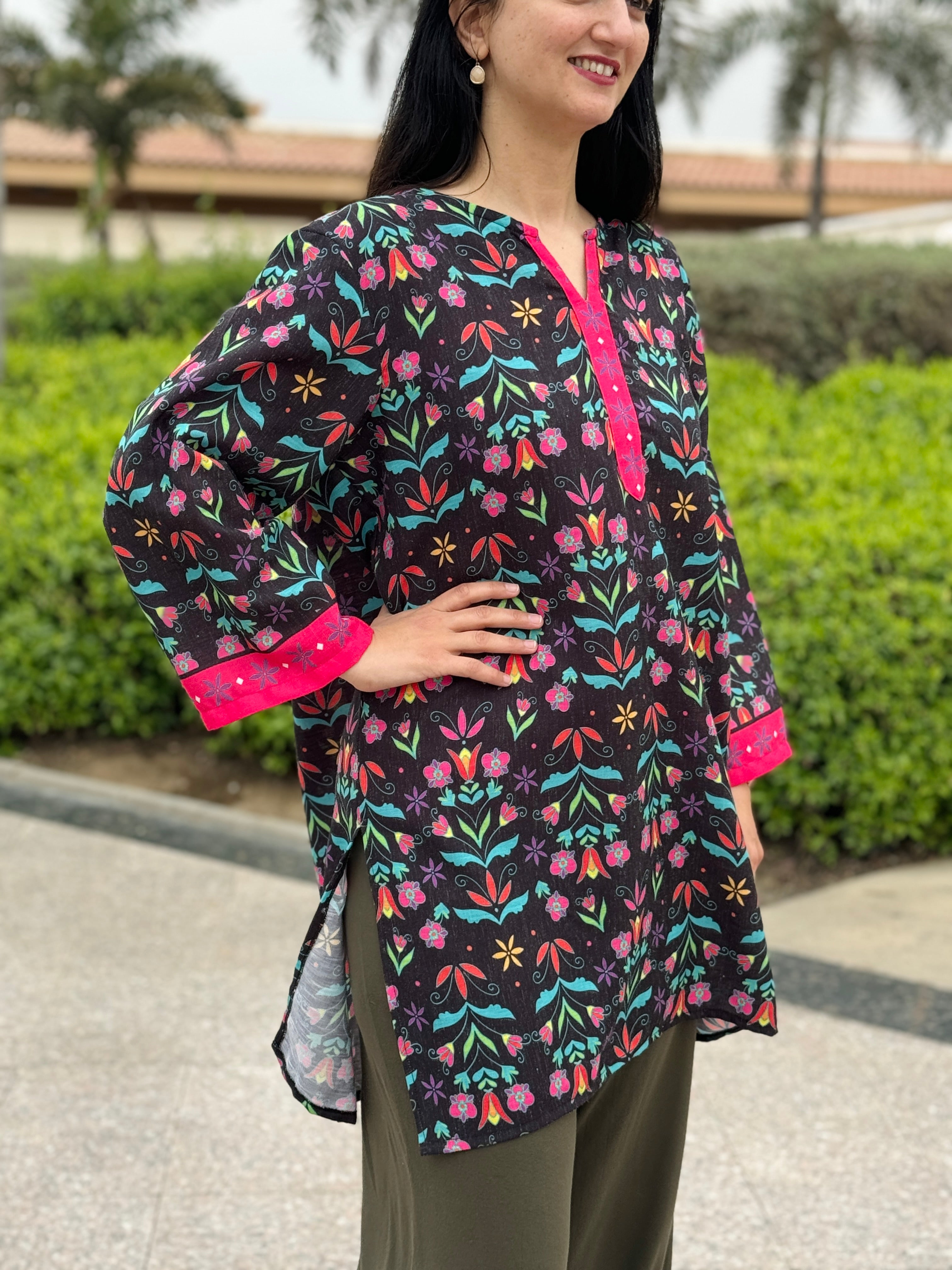 Nubian-Flora Shirt - SW