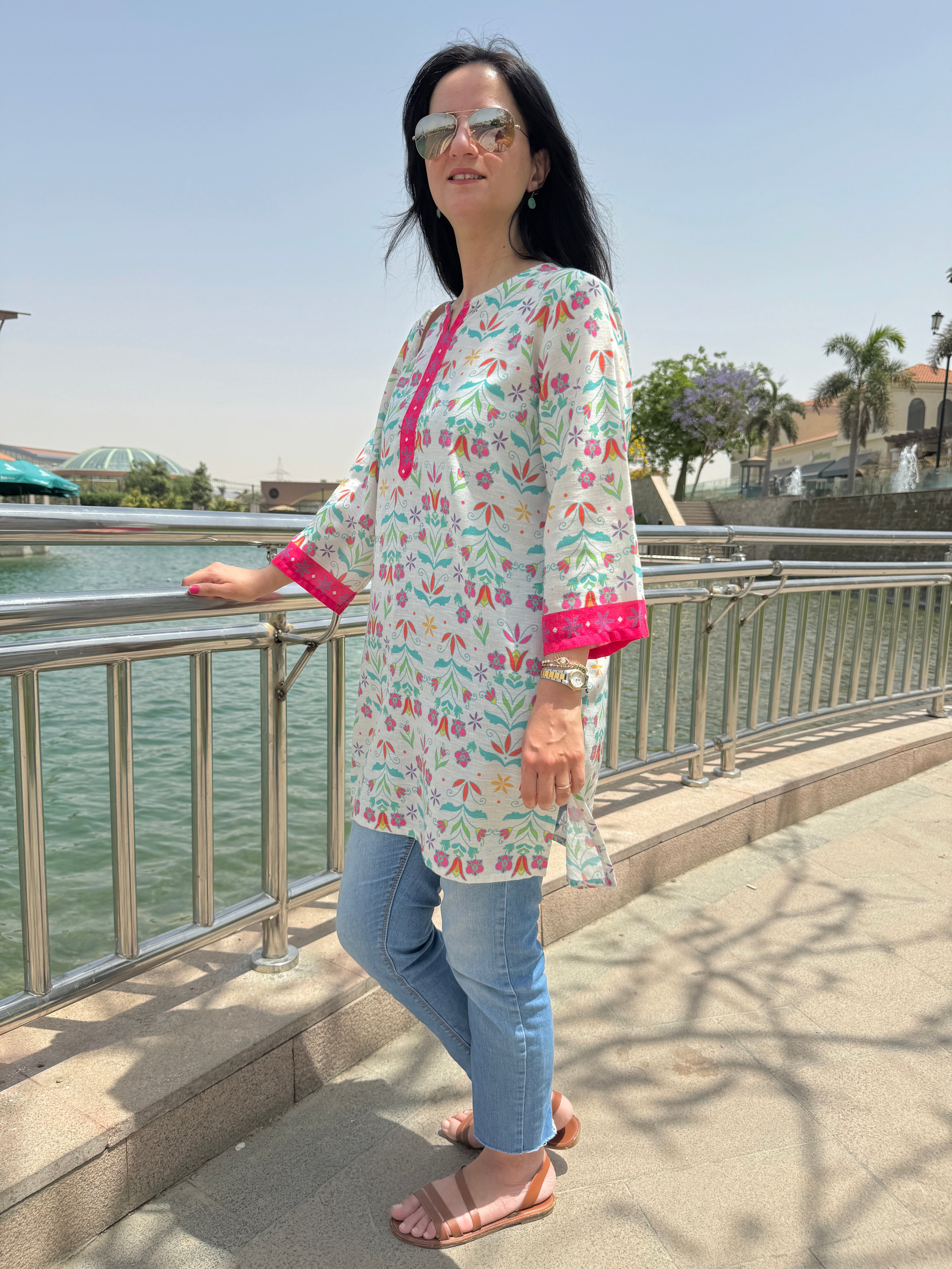 Nubian-Flora Shirt - SW