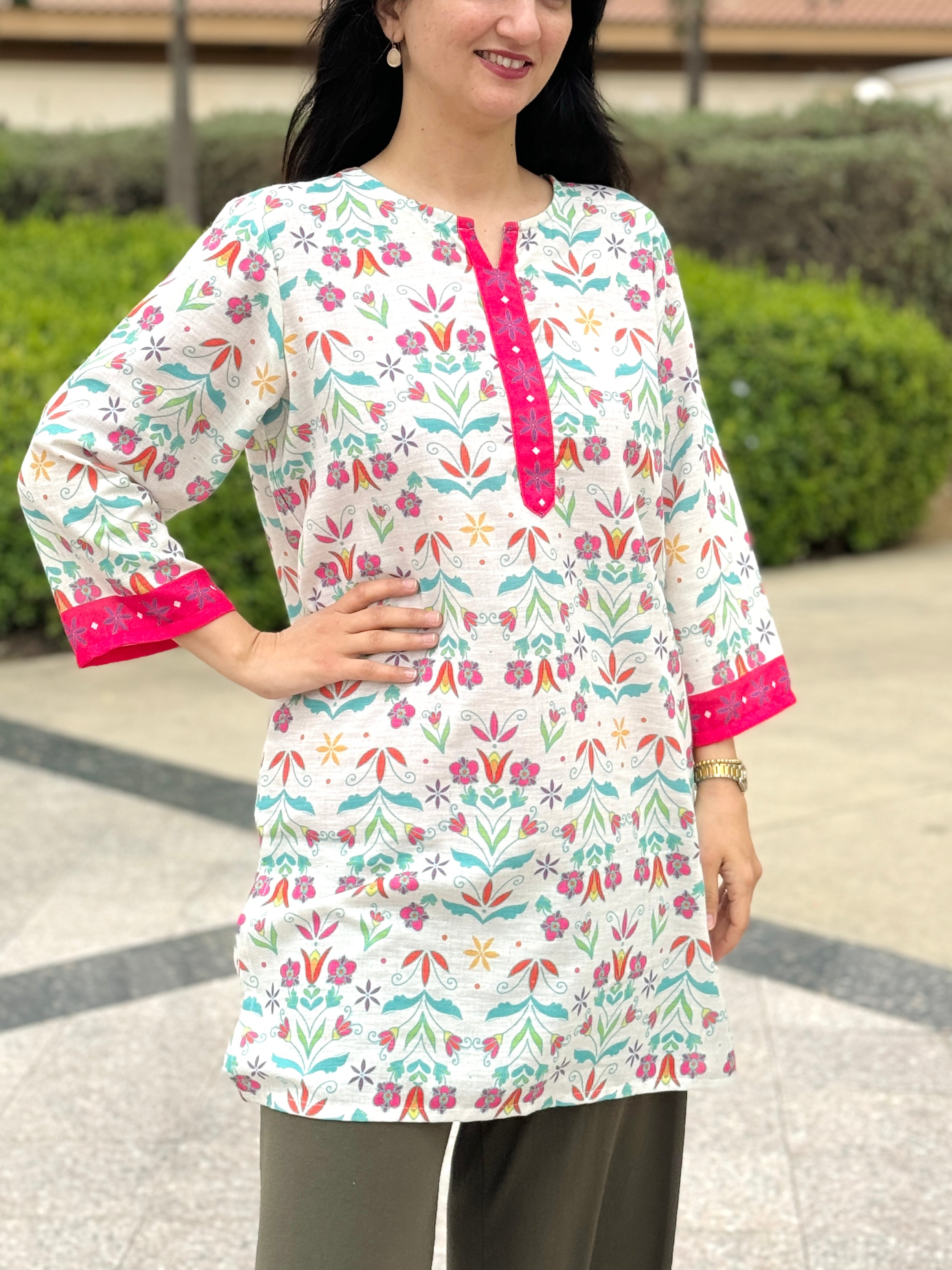 Nubian-Flora Shirt - SW