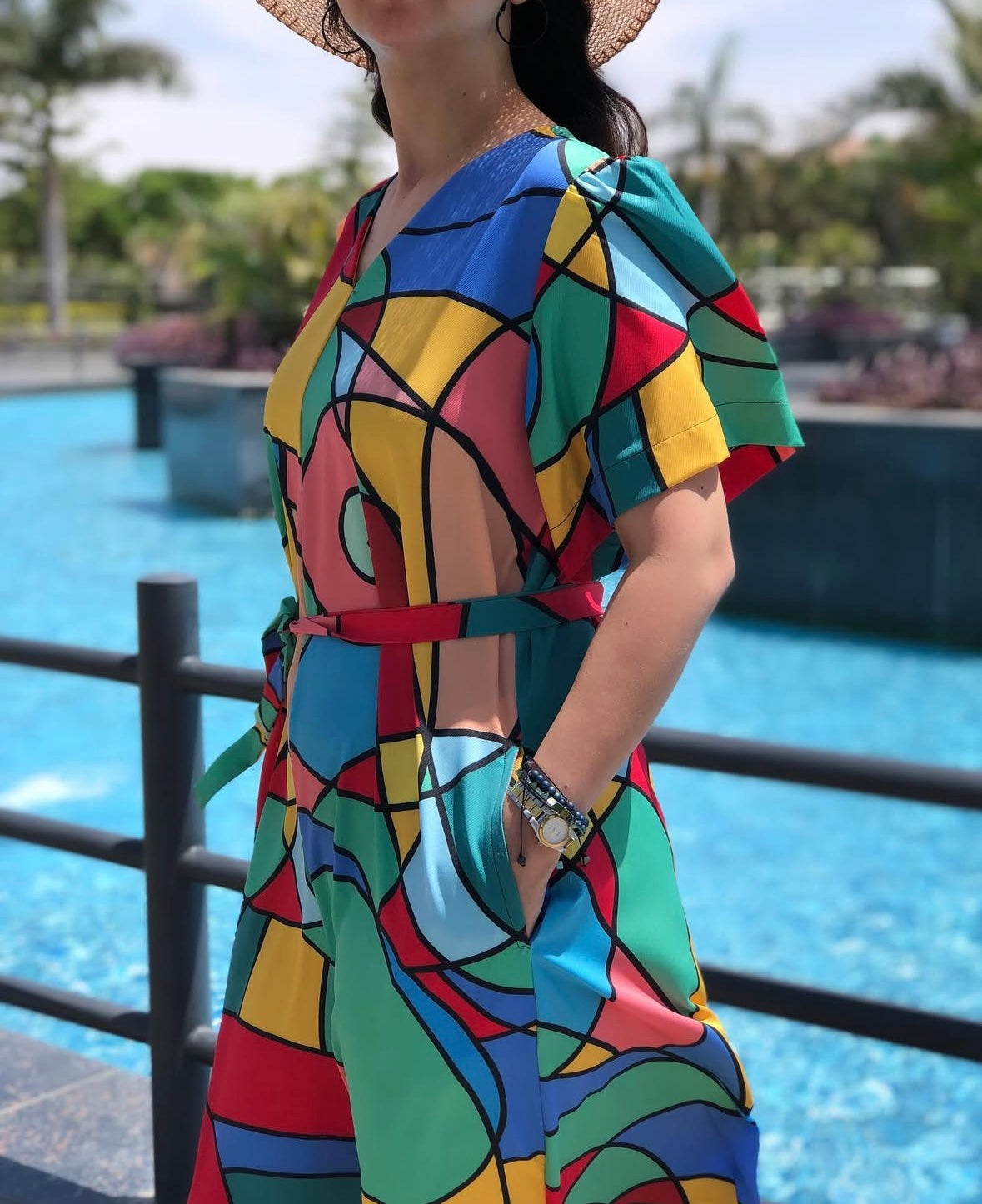 Colorful Jumpsuit-Dress - SW
