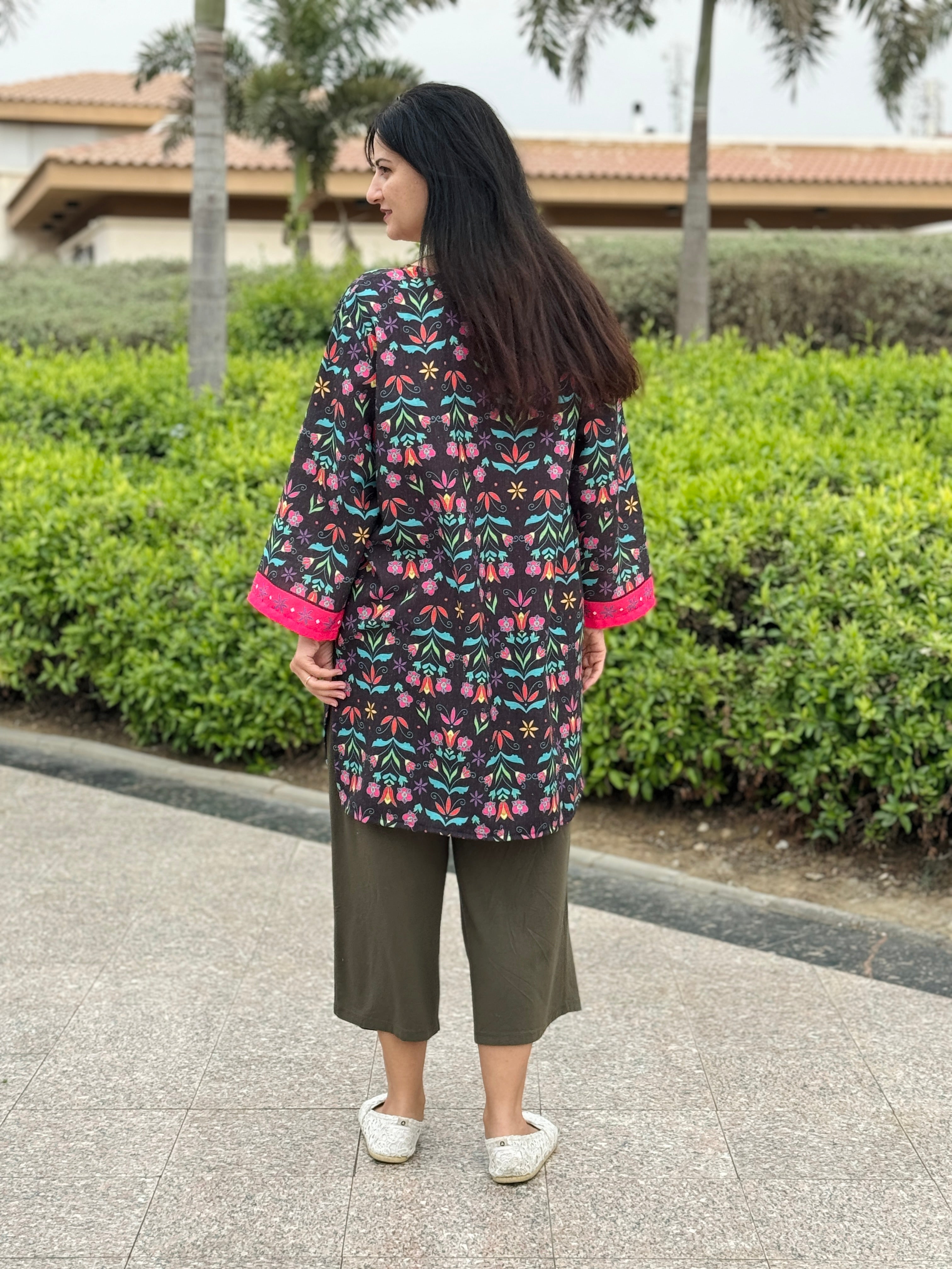 Nubian-Flora Shirt - SW