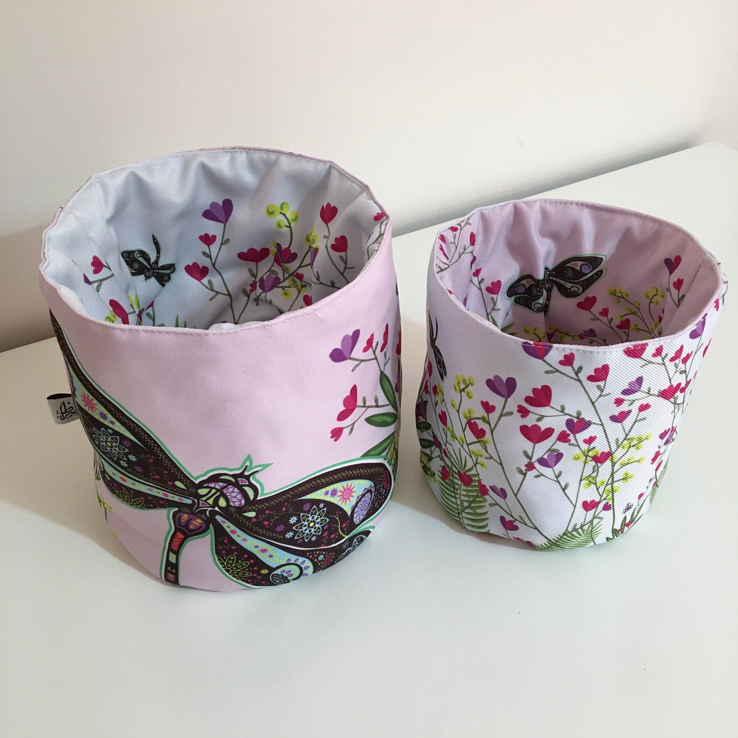 Set of 2 Fabric-Boxes 15267
