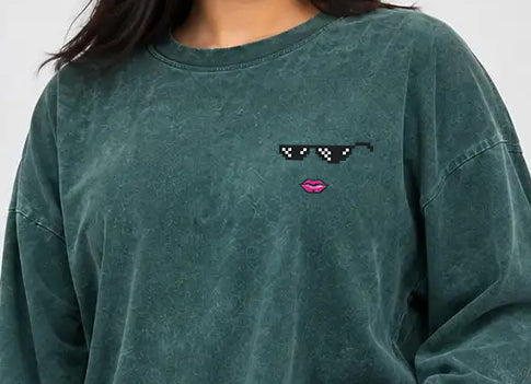 Long Sleeve Washed Ana Hora - SW