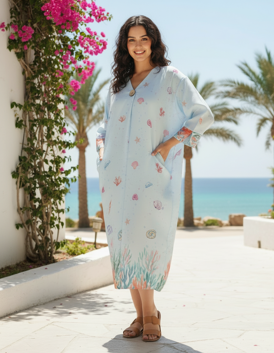 Coral Breeze Dress - SW