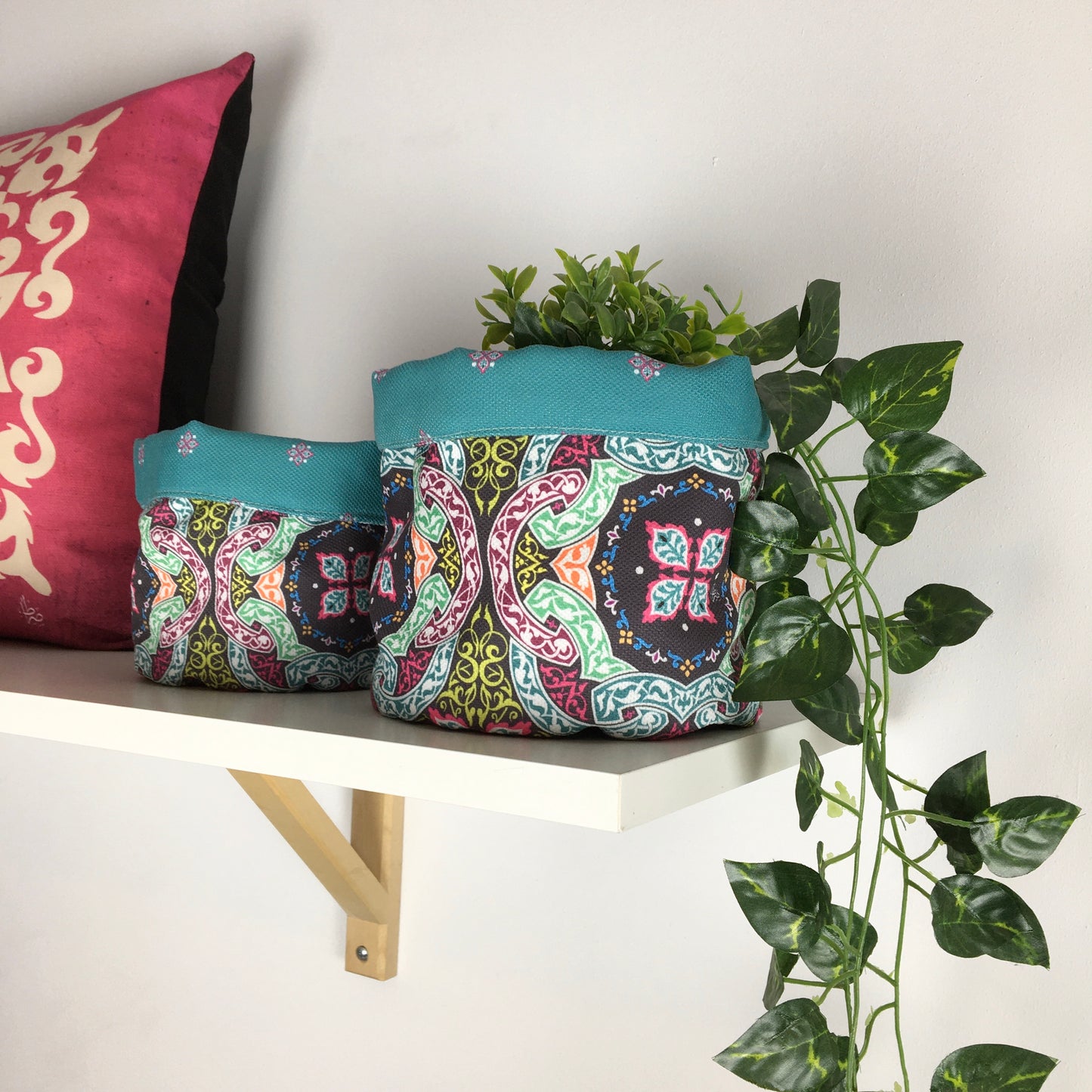 Set of 2 Fabric-Boxes 15232