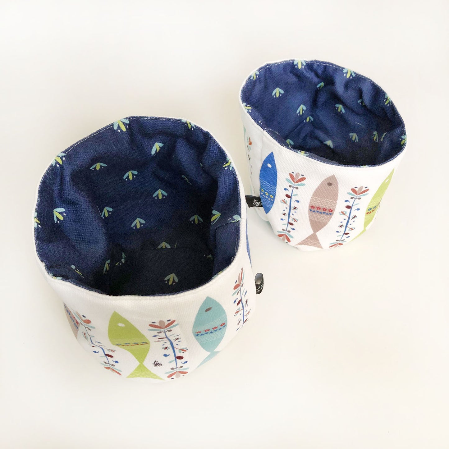 Set of 2 Fabric-Boxes 15273