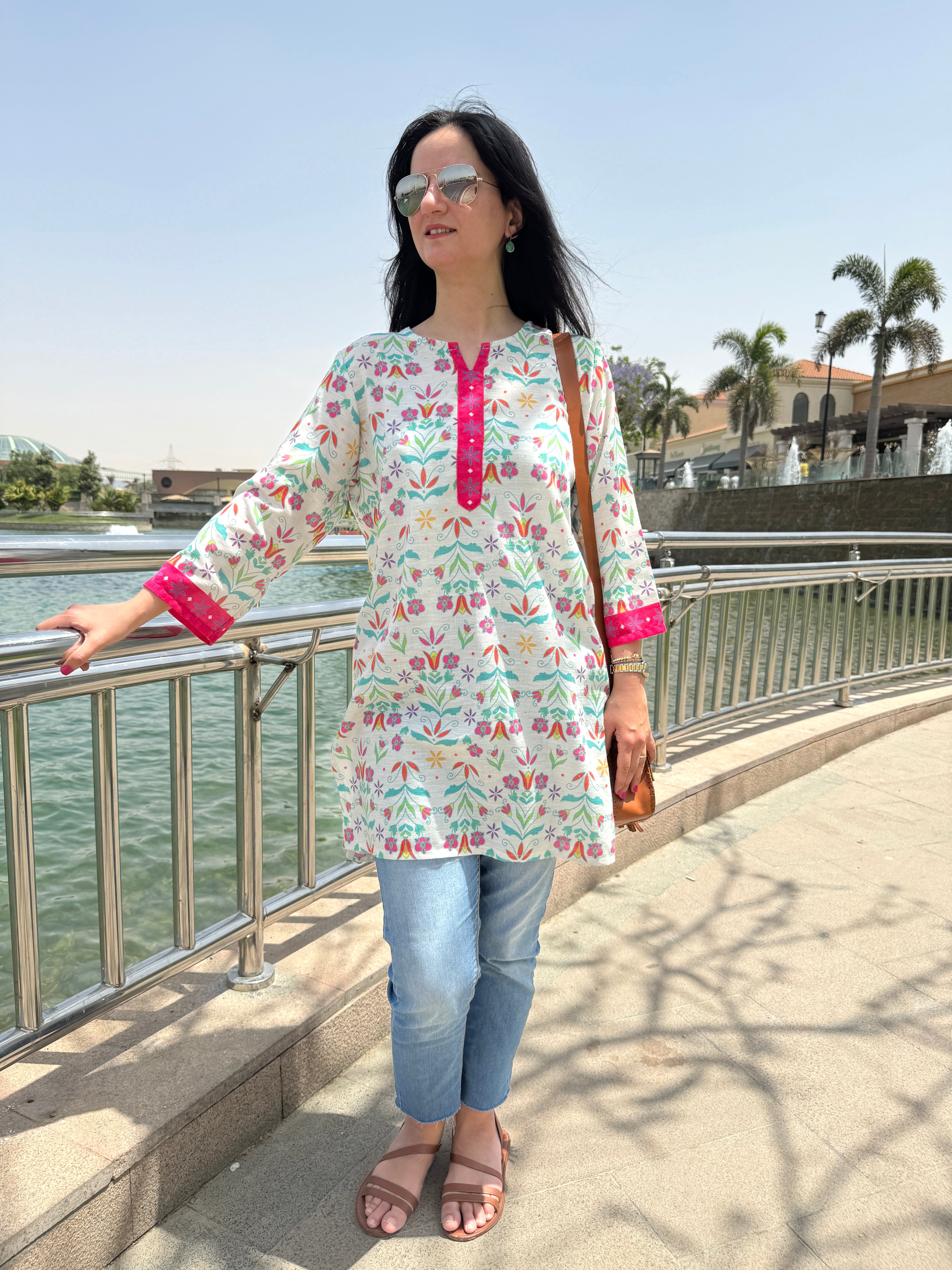 Nubian-Flora Shirt - SW