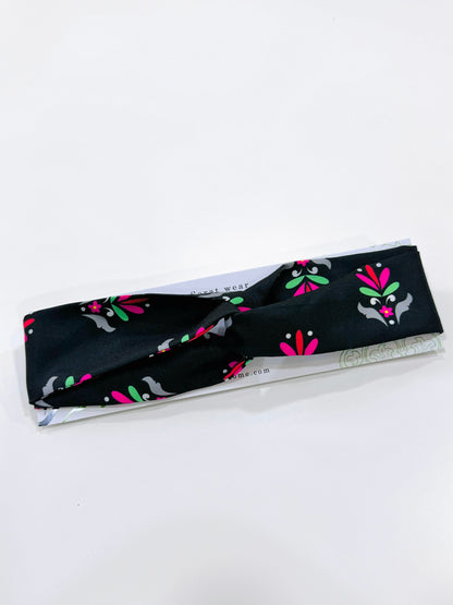 Headband - Black pattern