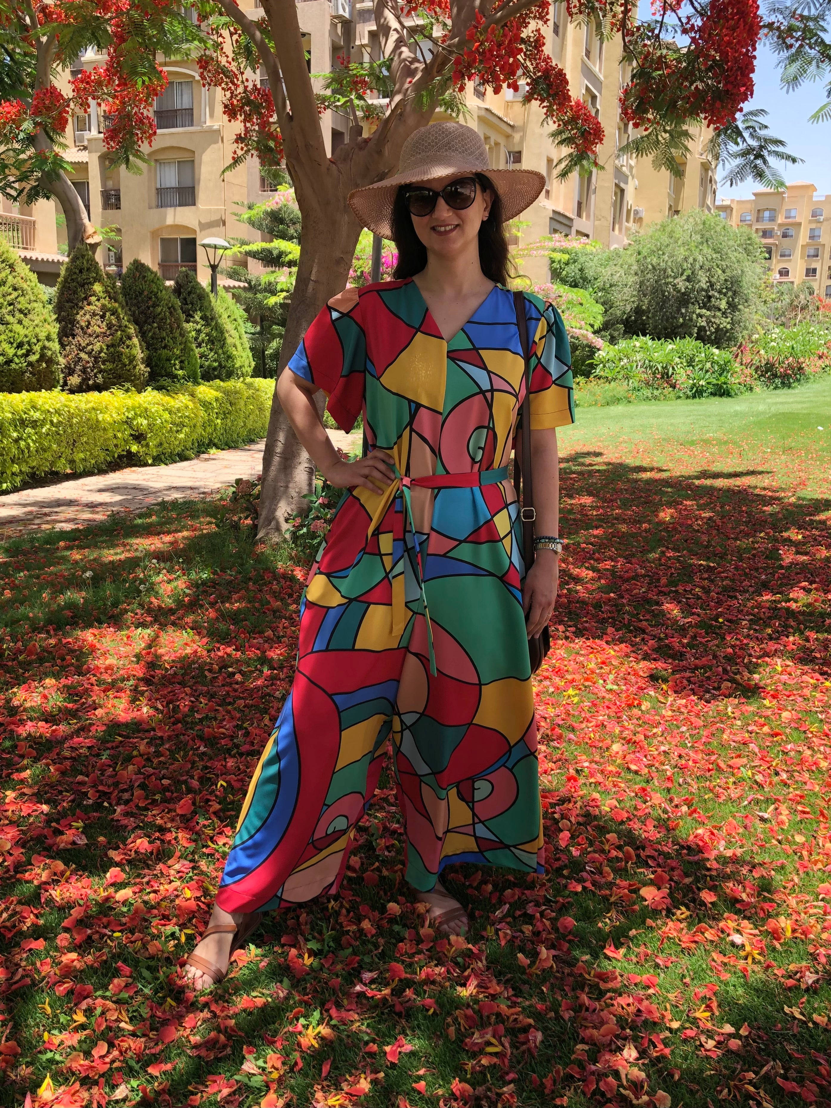 Colorful Jumpsuit-Dress - SW