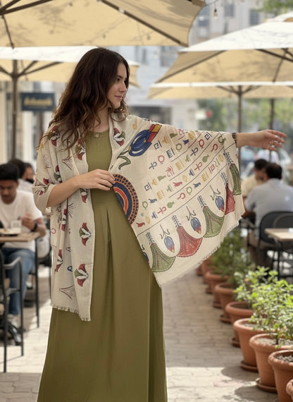 Pharaonic pattern Scarf - SW