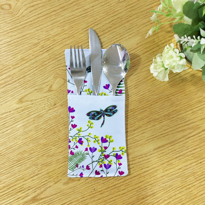 Cutlery holder-15267  light blue