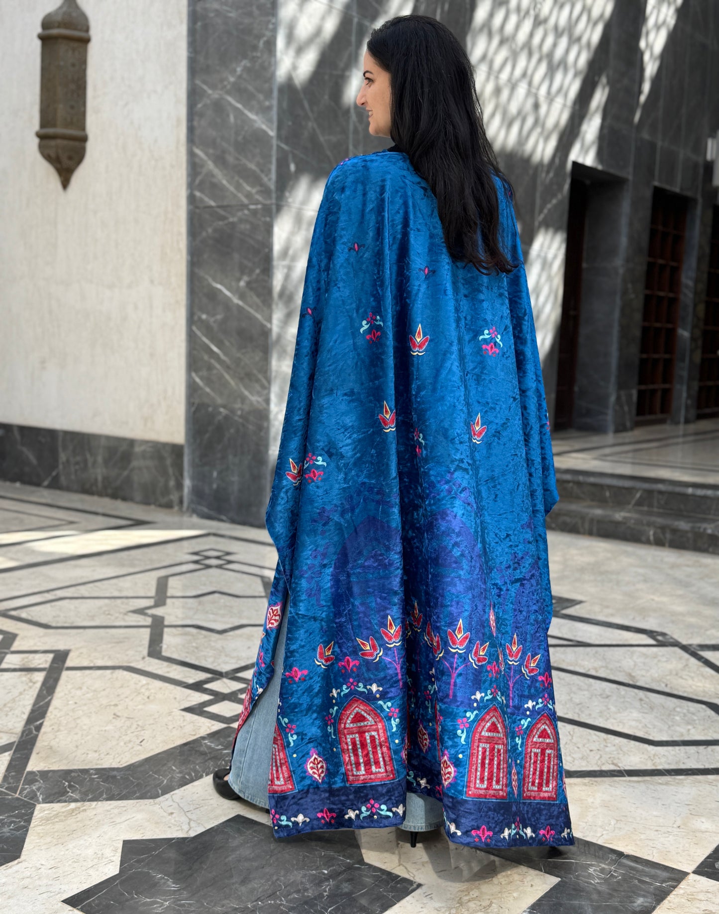 Abwab Cape Shawl - SW