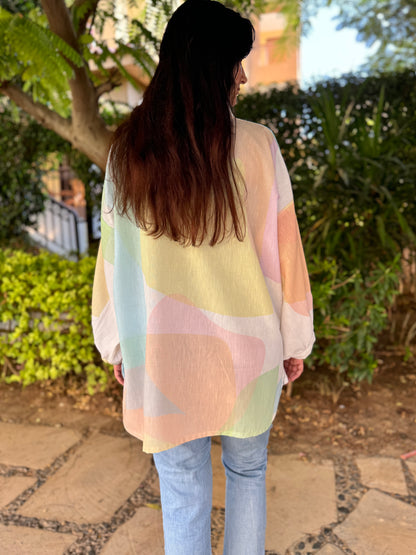 Face Print Shirt - SW