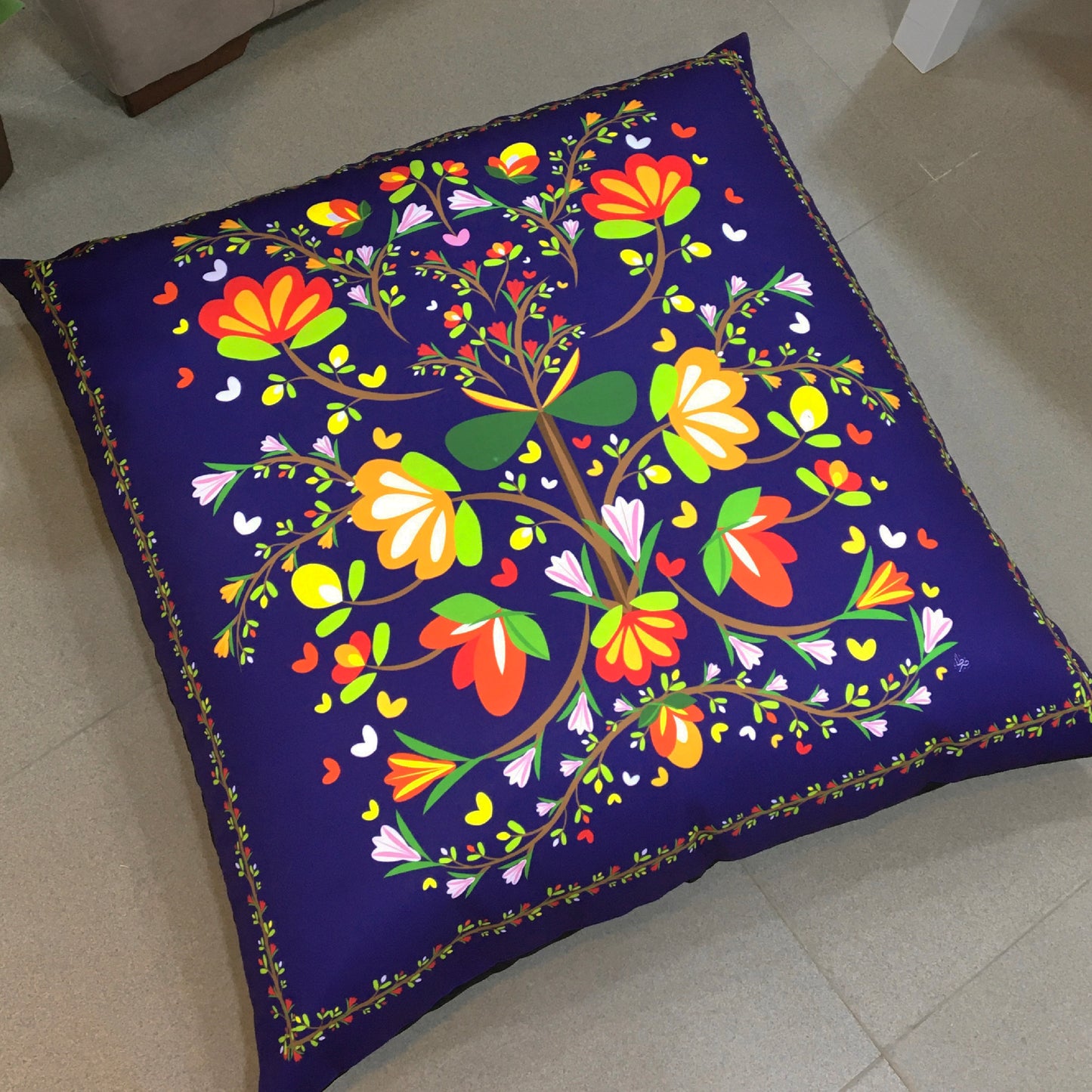 Floor-cushion cover 15275