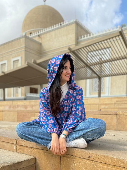 Blue Arabian Hoodie - SW