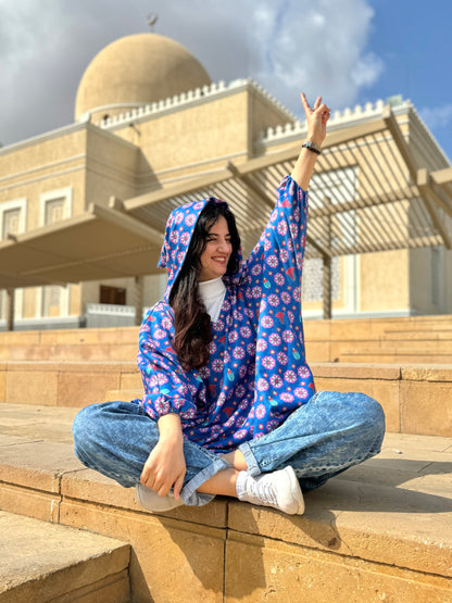 Blue Arabian Hoodie - SW