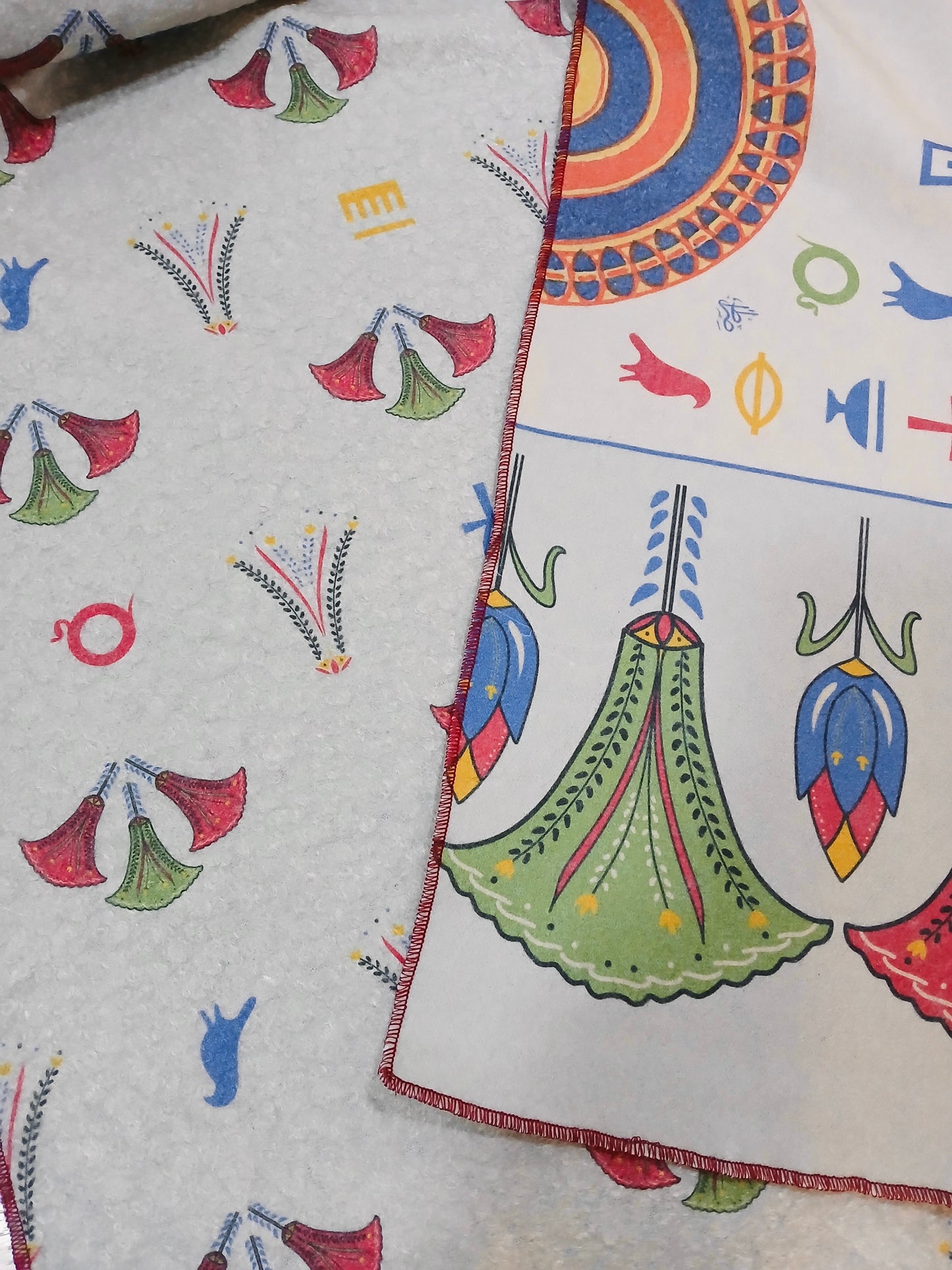 Pharaonic Pattern Shawl - SW