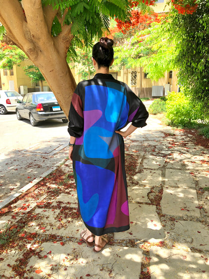 Face-Print Dress - SW