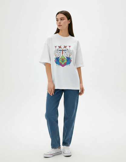 T-Shirt Folk Fish - SW