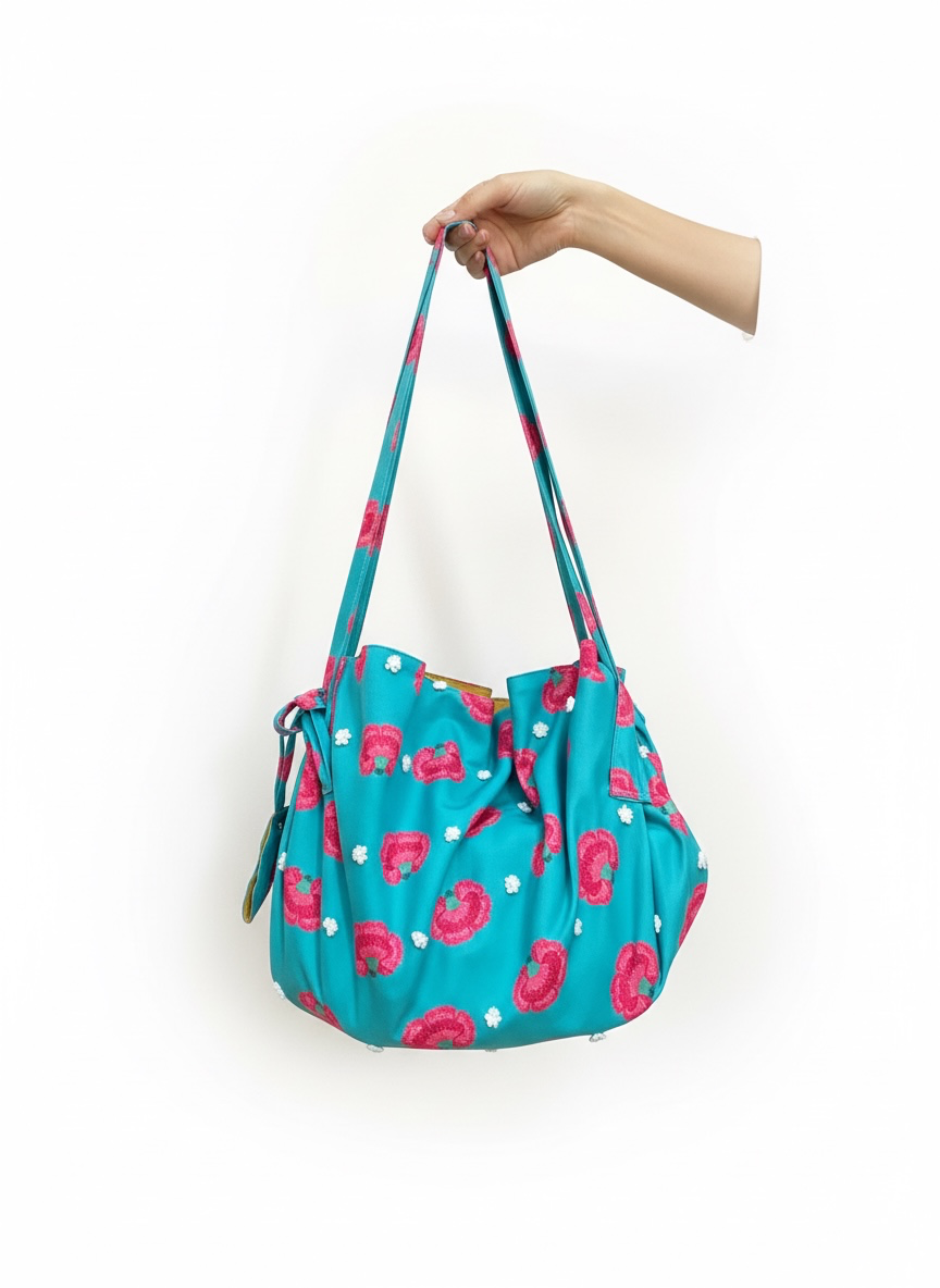 Knotted Embroidery Bag  15280