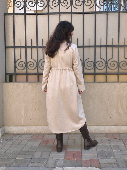 Suede Dress Coat - SW