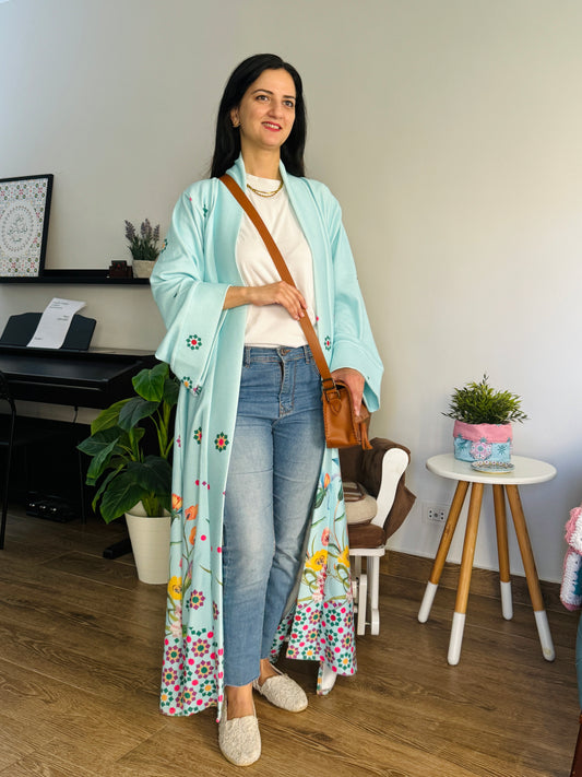 Blossom Mosaic Kimono- SW