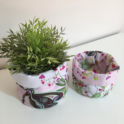 Set of 2 Fabric-Boxes 15267