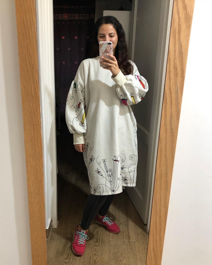 Sweatshirt Dress - SW