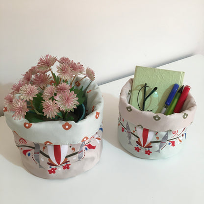 Set of 2 Fabric-Boxes 15272