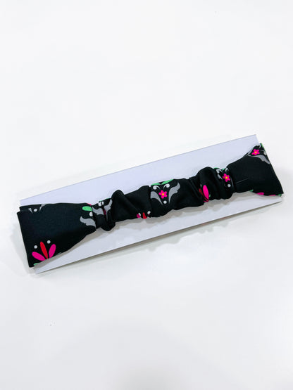 Headband - Black pattern