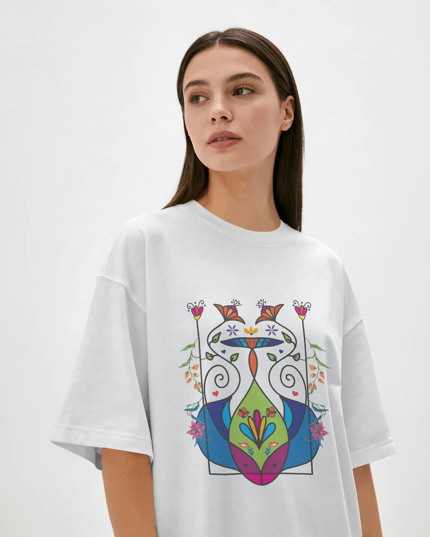 T-Shirt Folk Fish - SW