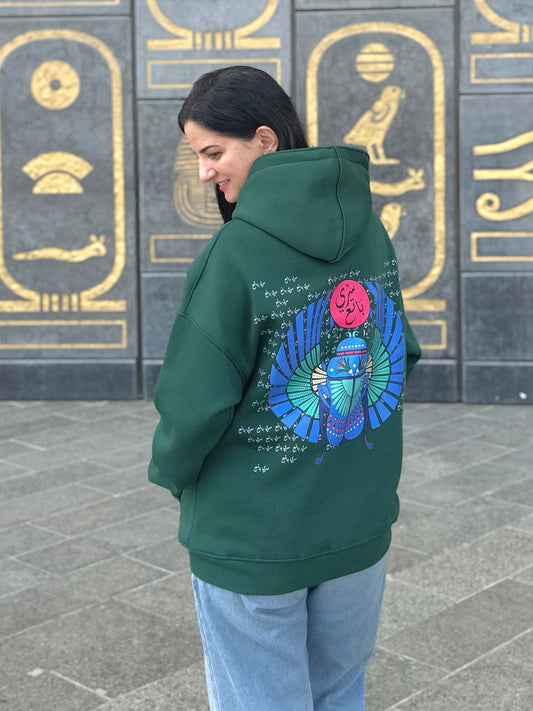 Hoodie Egyptian Blue Beetle - SW