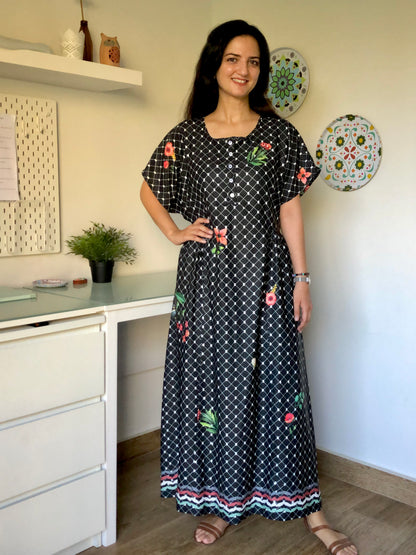 Palastine Black Dress - SW