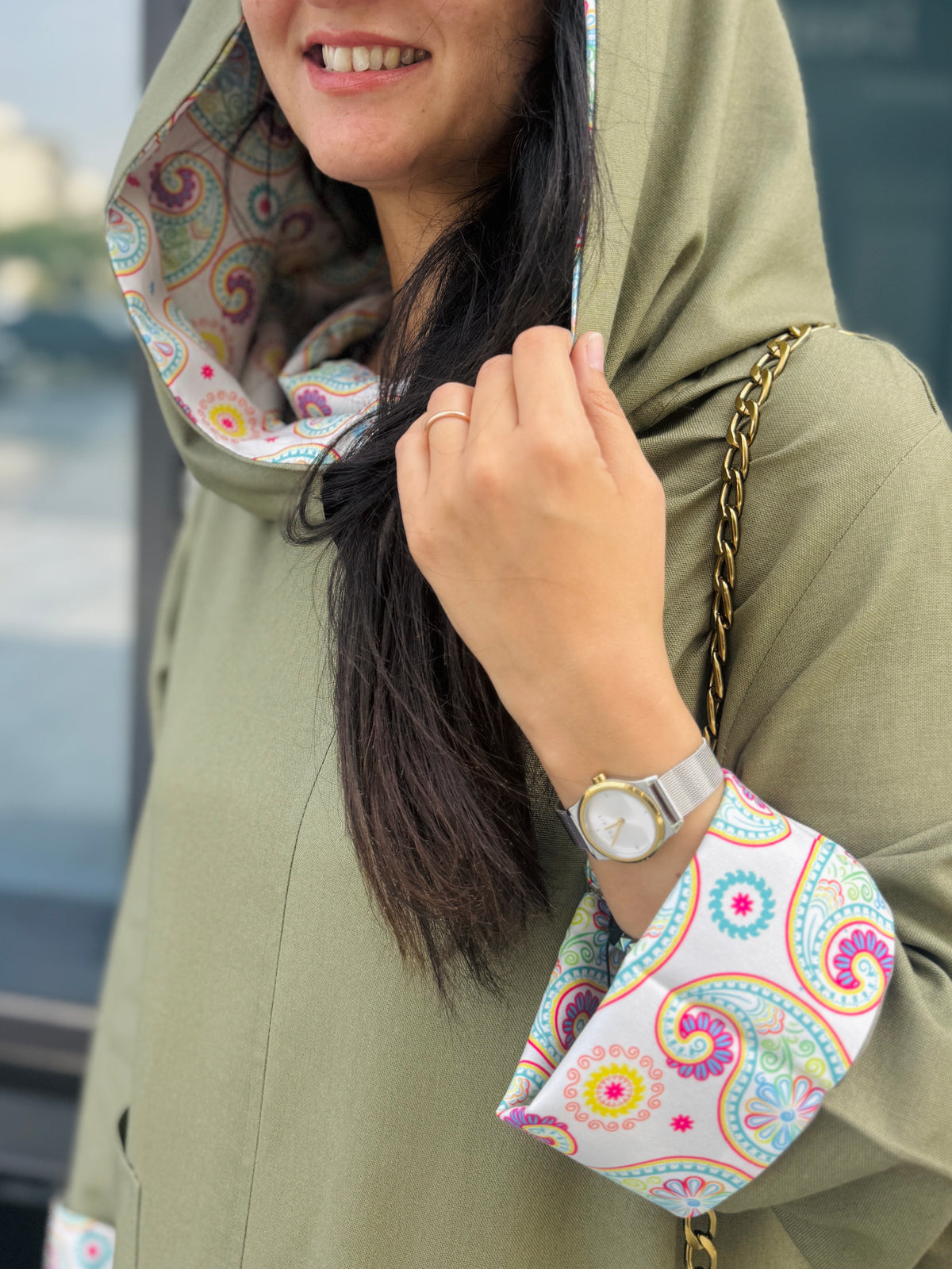 Olive Hooded Dress - SW