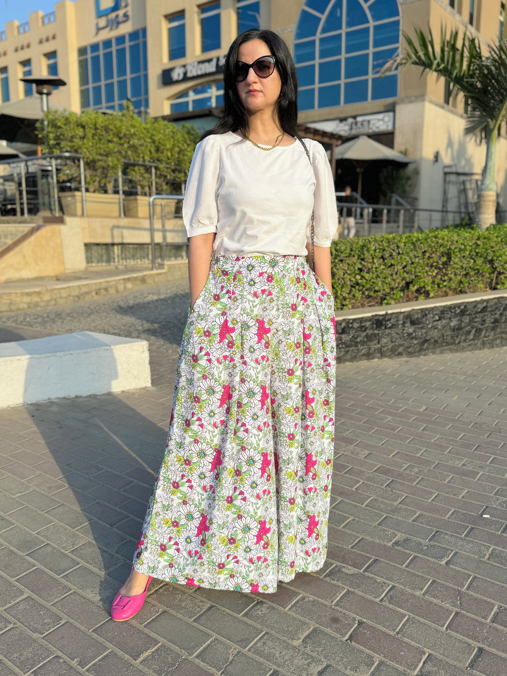 Daisy Pop Skirt Pants - SW