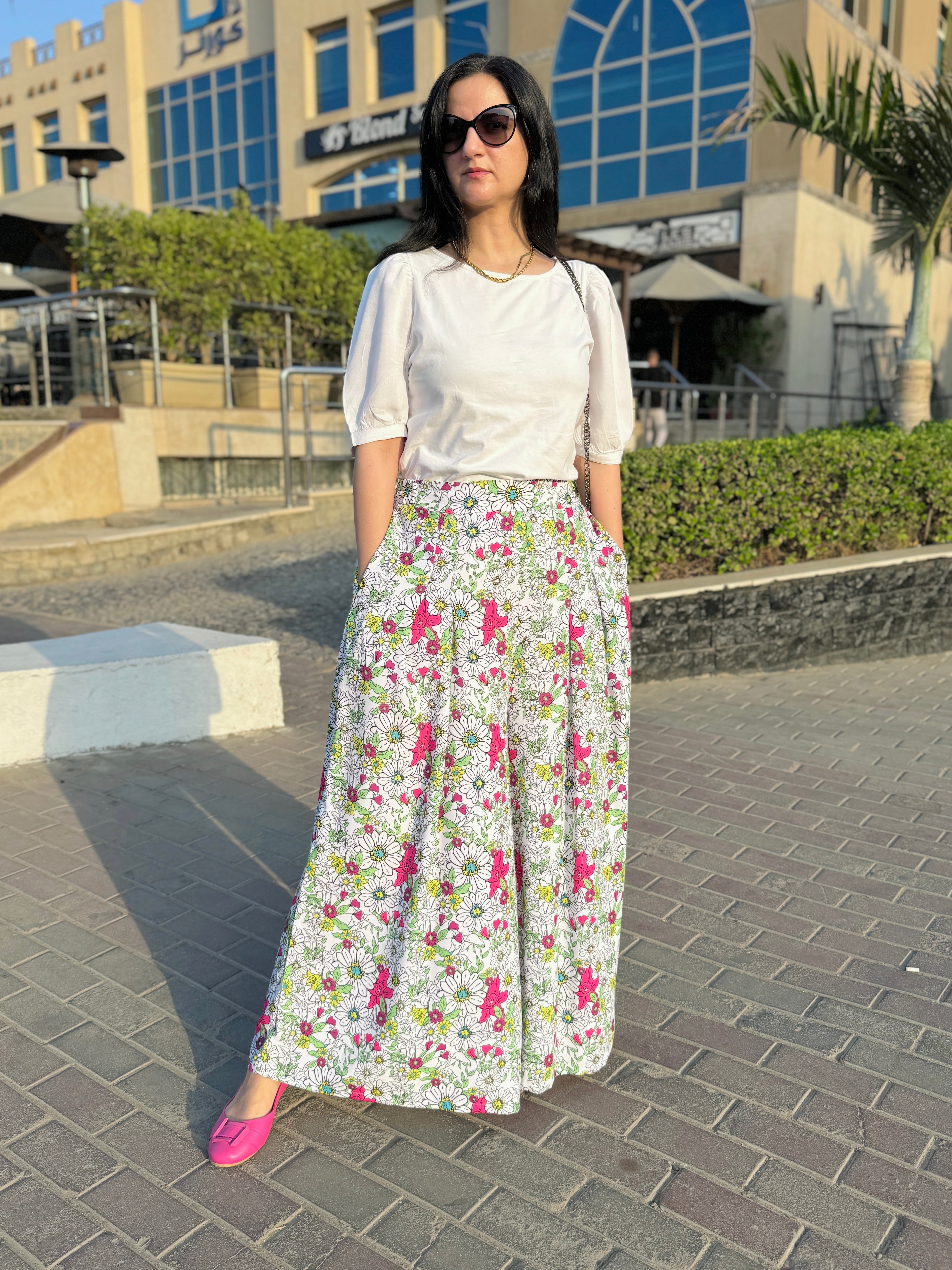 Daisy Pop Skirt Pants - SW