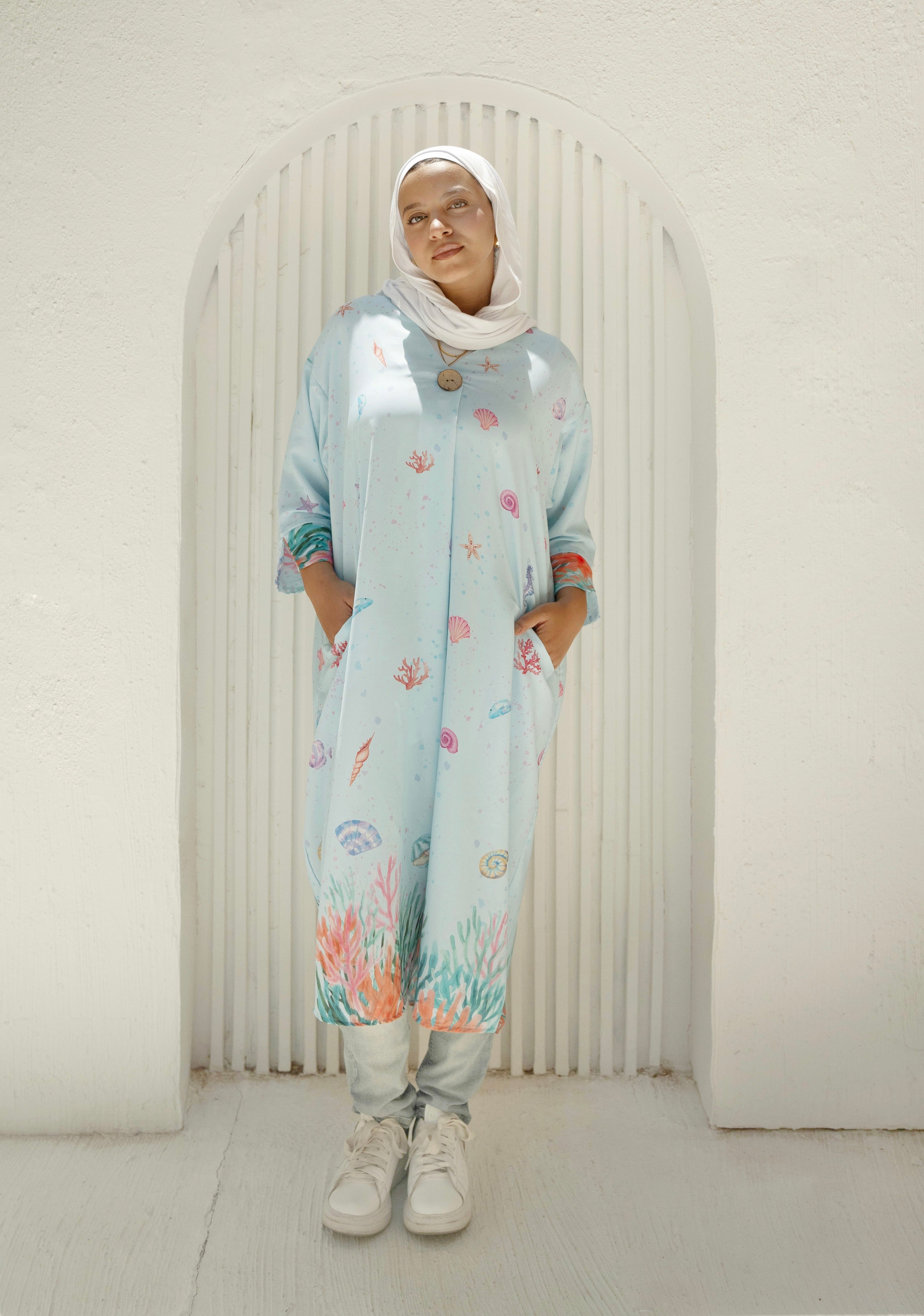 Coral Breeze Dress - SW