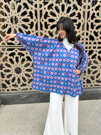 Blue Arabian Hoodie - SW