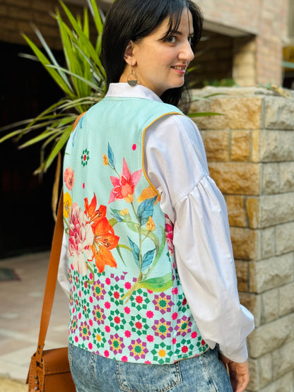 Blossom Mosaic Vest - SW