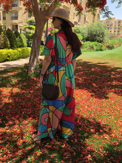 Colorful Jumpsuit-Dress - SW