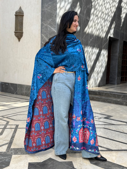 Abwab Cape Shawl - SW